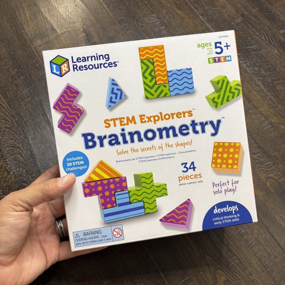 Stem Explorers BRAINOMETRY Solve The Secrets of Shapes!! Educational Toy NEW